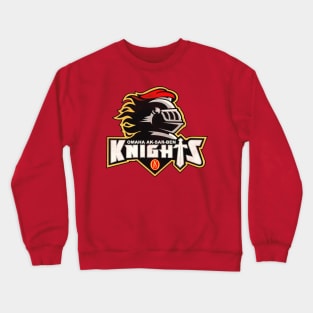 Defunct Omaha Ak Sar Ben Knights Hockey Team Crewneck Sweatshirt